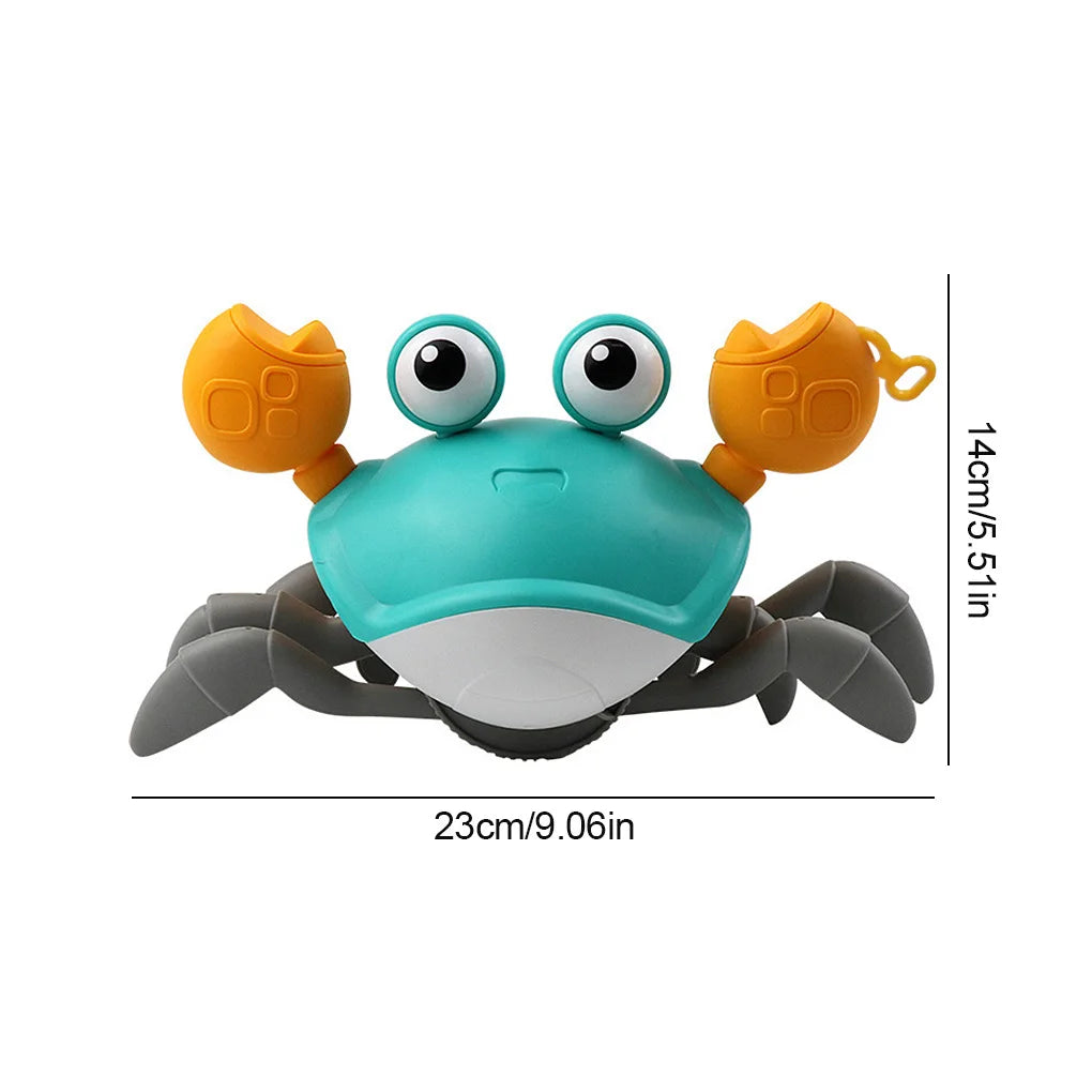 Play Crab Toy Clockwork Portable Beach Children Shower Accessory
