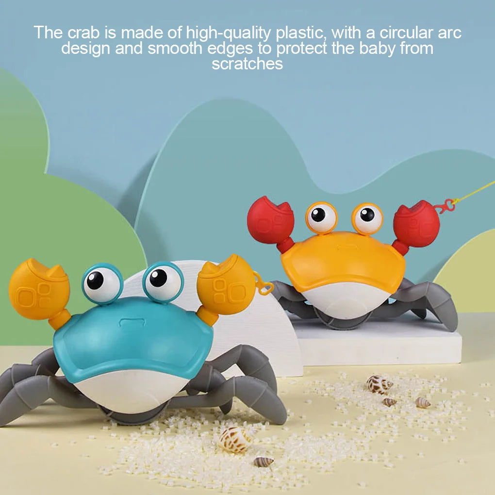 Play Crab Toy Clockwork Portable Beach Children Shower Accessory