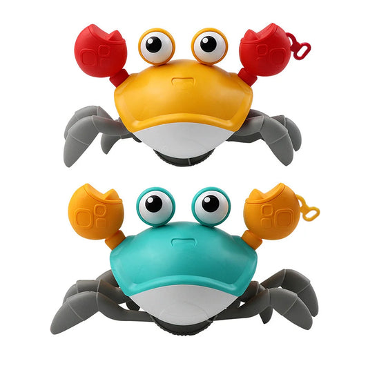 Play Crab Toy Clockwork Portable Beach Children Shower Accessory
